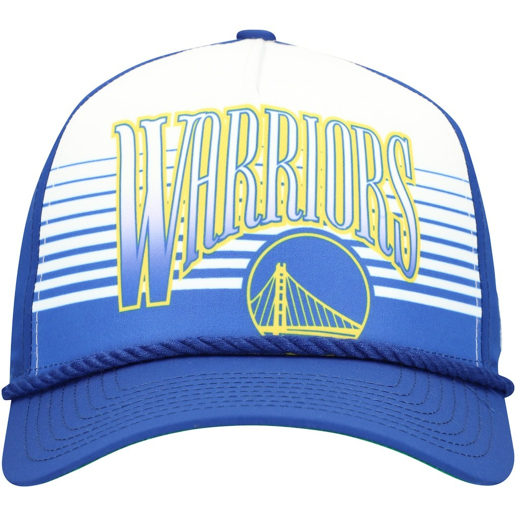 Golden State Warriors Royal Throwback Gradient A-Frame 9FORTY Adjustable Hat Discount