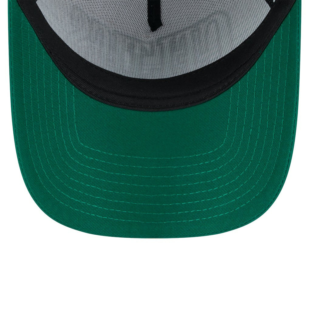 Boston Celtics Kelly Green Throwback Gradient A-Frame 9FORTY Adjustable Hat New