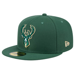 Milwaukee Bucks Throwback Pennant 59FIFTY Fitted Hat For Sale