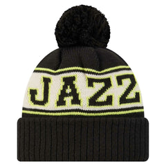 Utah Jazz Throwback Retro Cuffed Knit Hat with Pom Outlet