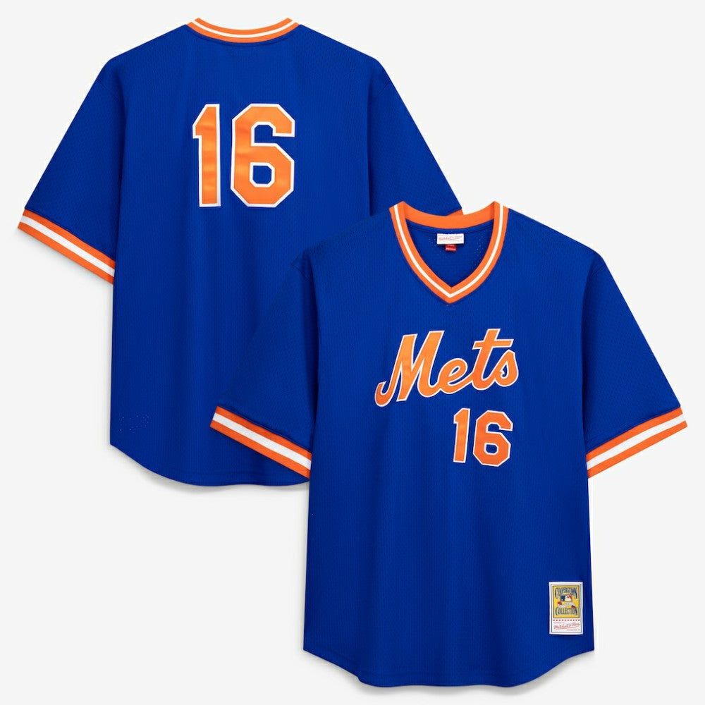 Dwight Gooden New York Mets Profile Big & Tall Cooperstown Collection Mesh Batting Practice Jersey | MLB Online