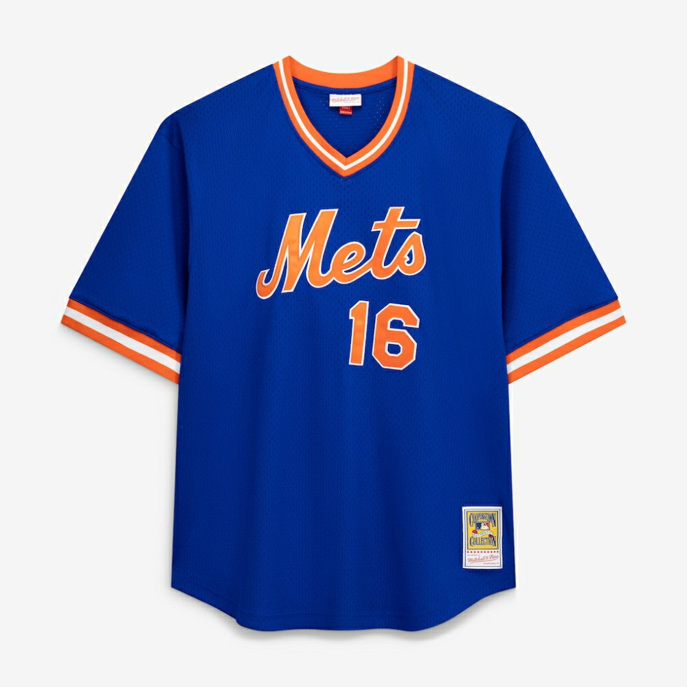 Dwight Gooden New York Mets Profile Big & Tall Cooperstown Collection Mesh Batting Practice Jersey | MLB Online