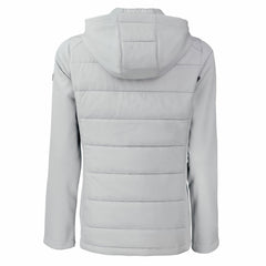 Detroit Lions  Cutter & Buck Women's Evoke PrimaLoft Hybrid Eco Softshell Recycled Full-Zip Hooded Jacket