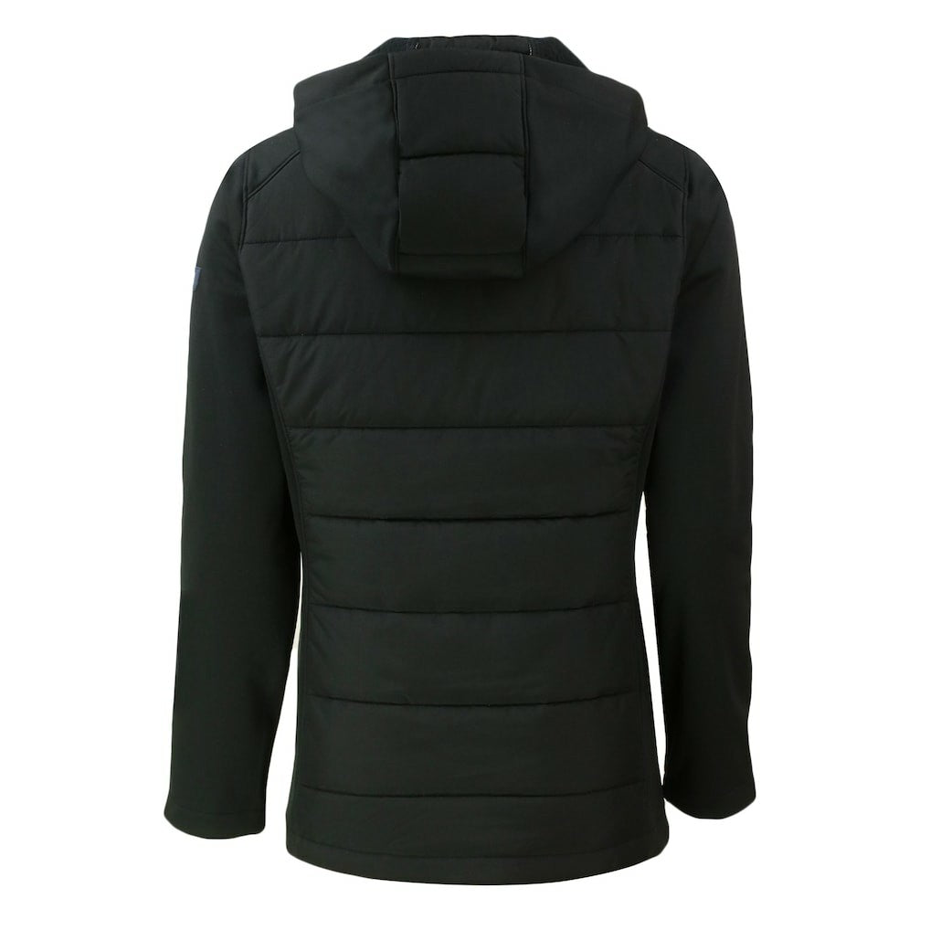 Baltimore Ravens  Cutter & Buck Women's Evoke PrimaLoft Hybrid Eco Softshell Recycled Full-Zip Hooded Jacket