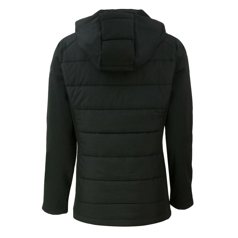 Baltimore Ravens  Cutter & Buck Women's Evoke PrimaLoft Hybrid Eco Softshell Recycled Full-Zip Hooded Jacket