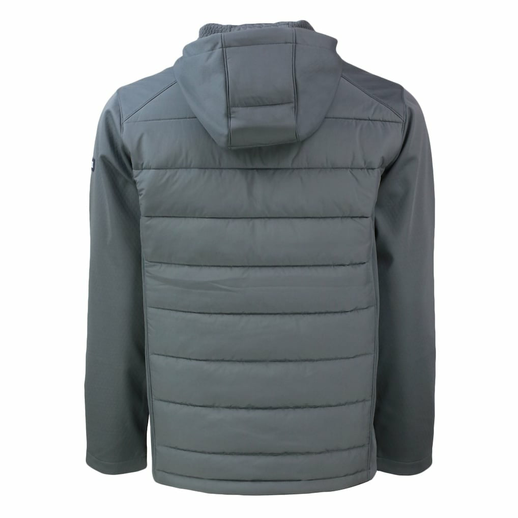 Denver Broncos  Cutter & Buck Evoke PrimaLoft Hybrid Eco Softshell Recycled Full-Zip Hooded Jacket