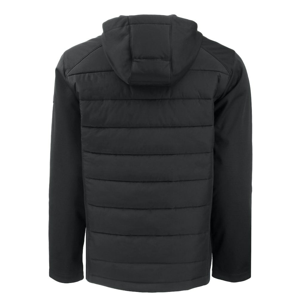 Washington Commanders  Cutter & Buck Evoke PrimaLoft Hybrid Eco Softshell Recycled Full-Zip Hooded Jacket
