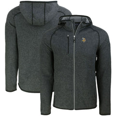 Minnesota Vikings  Cutter & Buck Mainsail Full-Zip Hooded Jacket