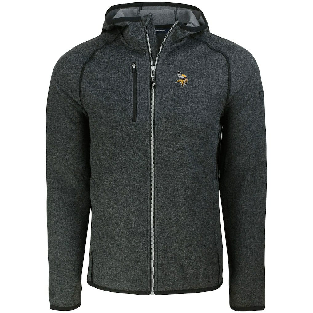Minnesota Vikings  Cutter & Buck Mainsail Full-Zip Hooded Jacket