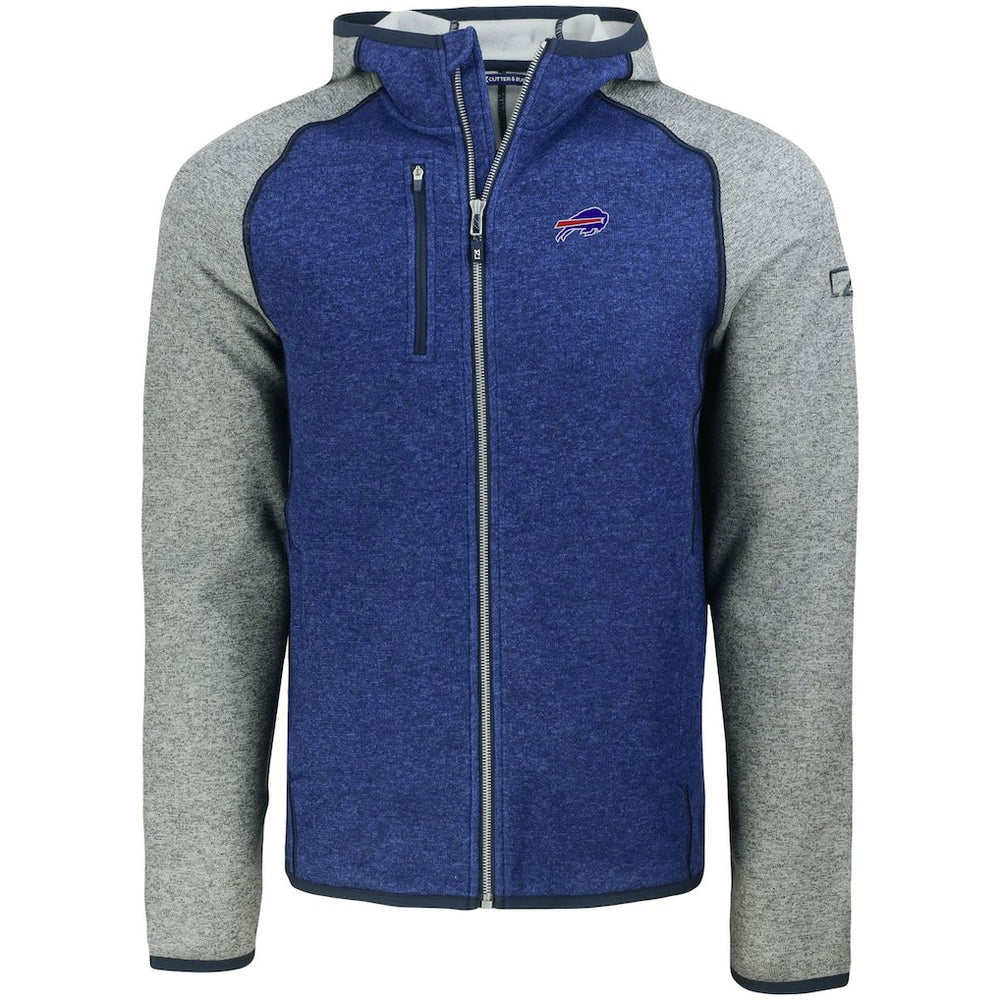 Buffalo Bills  Cutter & Buck Mainsail Full-Zip Hooded Jacket