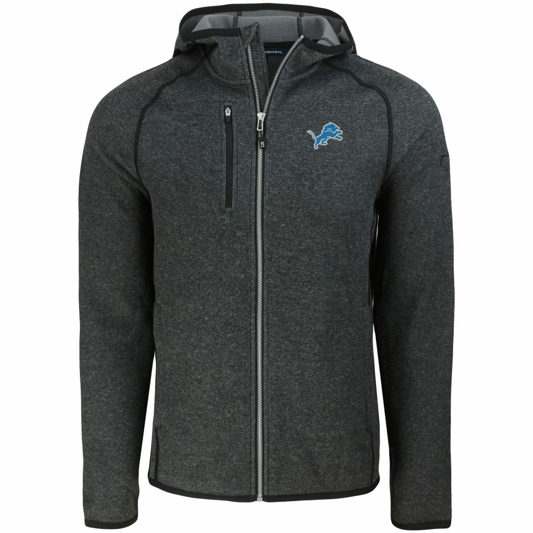 Detroit Lions  Cutter & Buck Mainsail Full-Zip Hooded Jacket