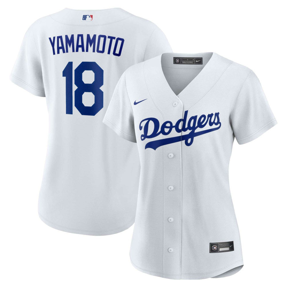 Yoshinobu Yamamoto Los Angeles Dodgers Nike Women's Home Replica Player Jersey | MLB Outlet