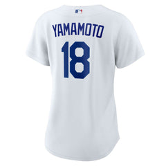 Yoshinobu Yamamoto Los Angeles Dodgers Nike Women's Home Replica Player Jersey | MLB Outlet