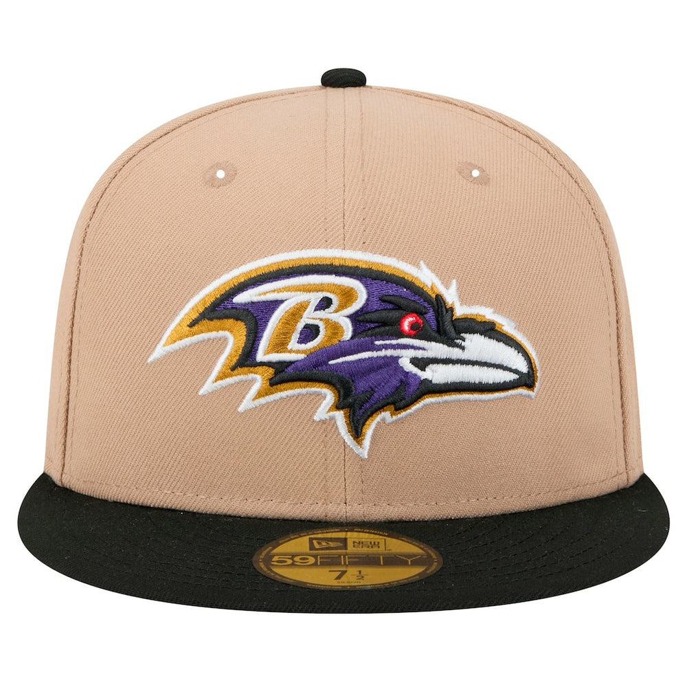 Baltimore Ravens New Era Logo Main 59FIFTY Fitted Hat