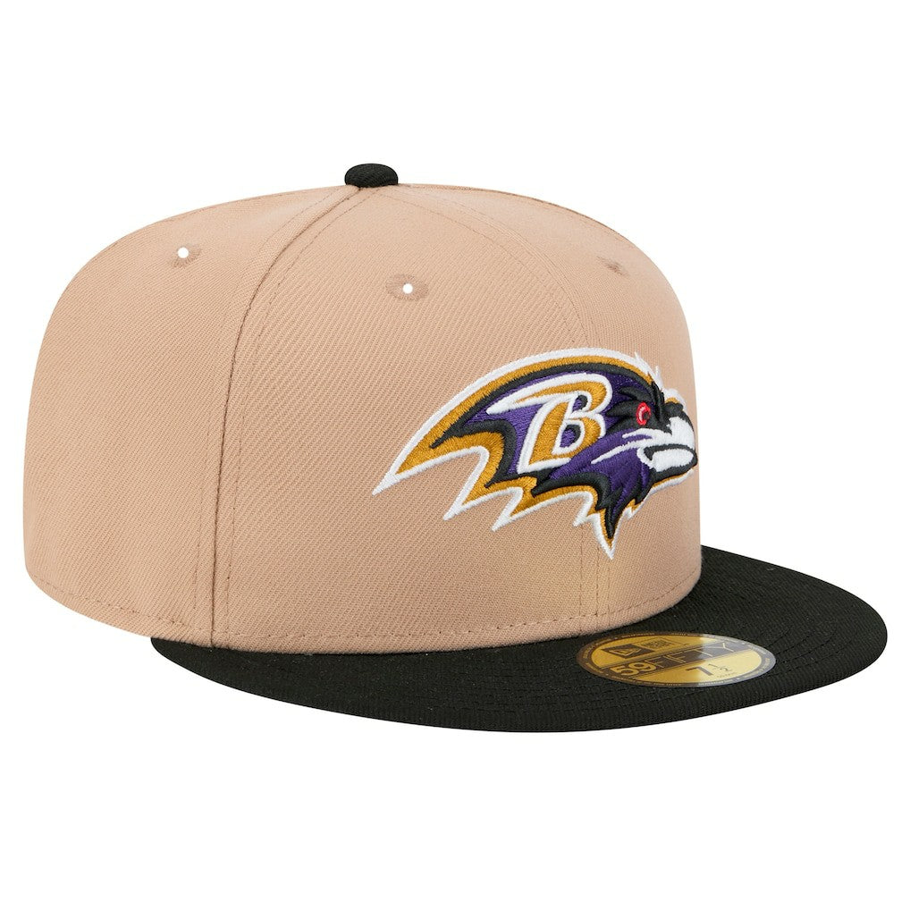 Baltimore Ravens New Era Logo Main 59FIFTY Fitted Hat