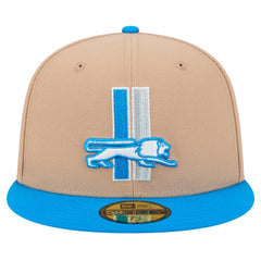 Detroit Lions New Era Throwback Logo Main 59FIFTY Fitted Hat