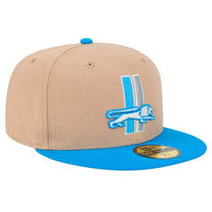 Detroit Lions New Era Throwback Logo Main 59FIFTY Fitted Hat