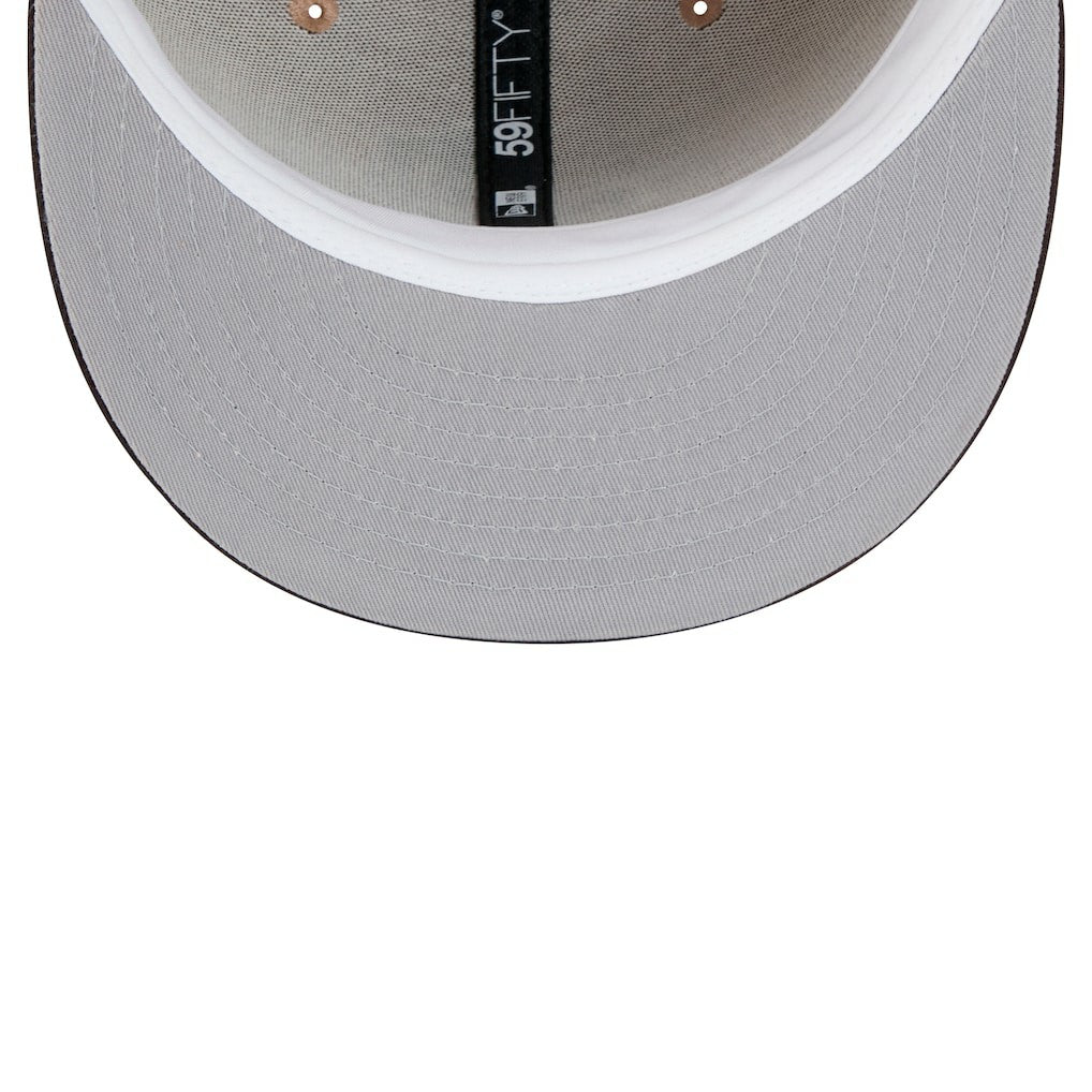 Cleveland Browns New Era Throwback Logo Main 59FIFTY Fitted Hat