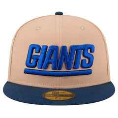 New York Giants New Era Wordmark Logo Main 59FIFTY Fitted Hat