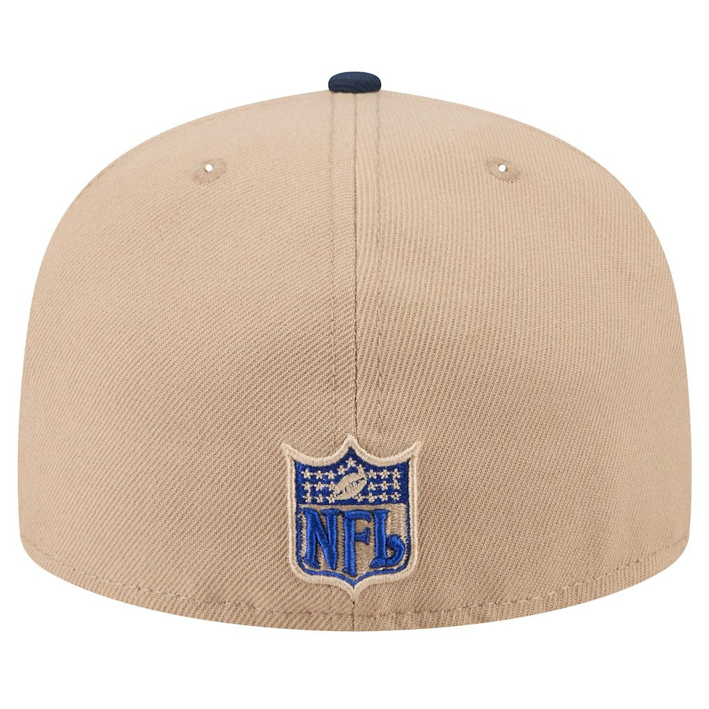 New York Giants New Era Wordmark Logo Main 59FIFTY Fitted Hat
