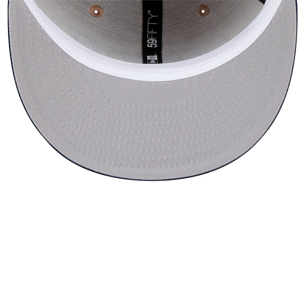 New York Giants New Era Wordmark Logo Main 59FIFTY Fitted Hat