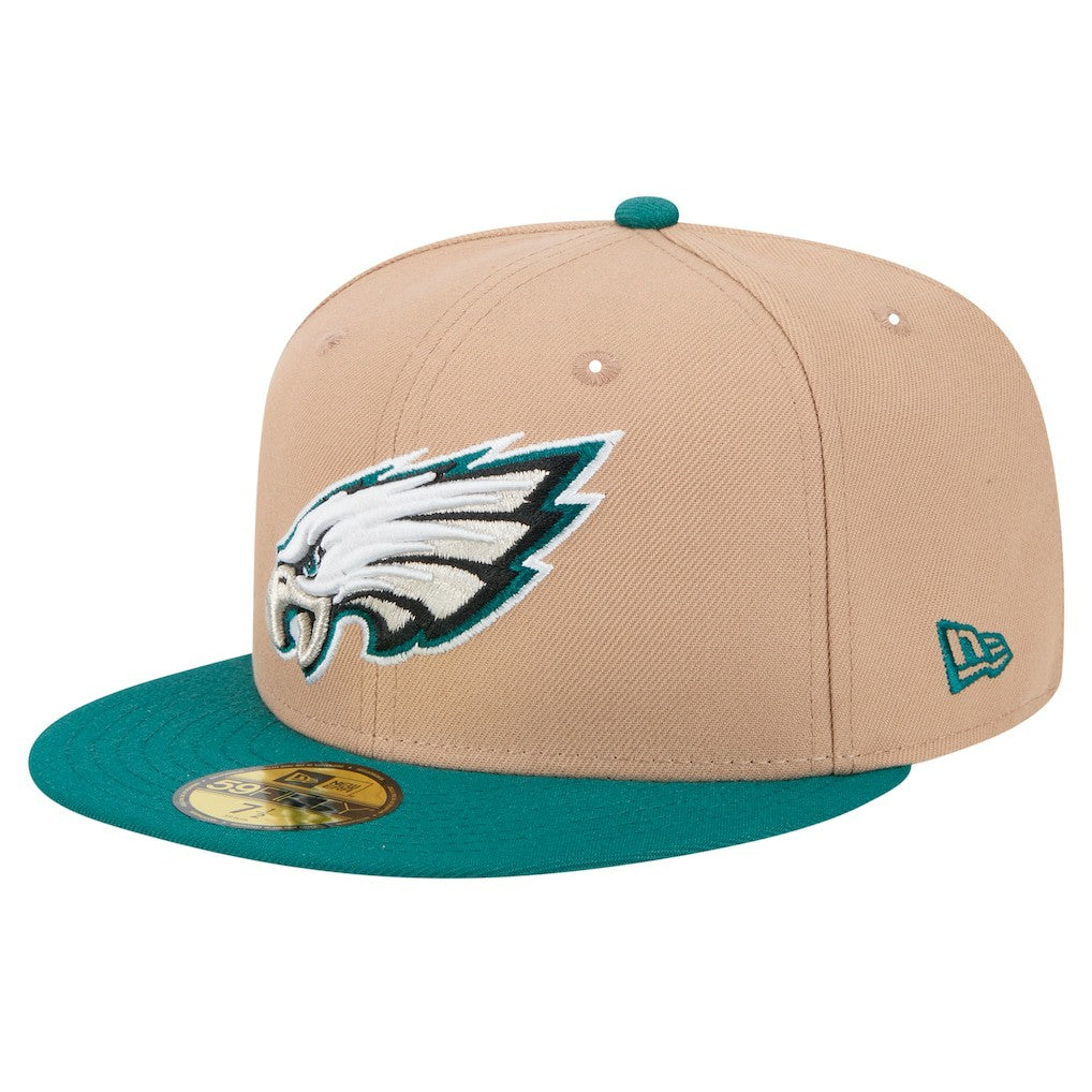 Philadelphia Eagles New Era Logo Main 59FIFTY Fitted Hat