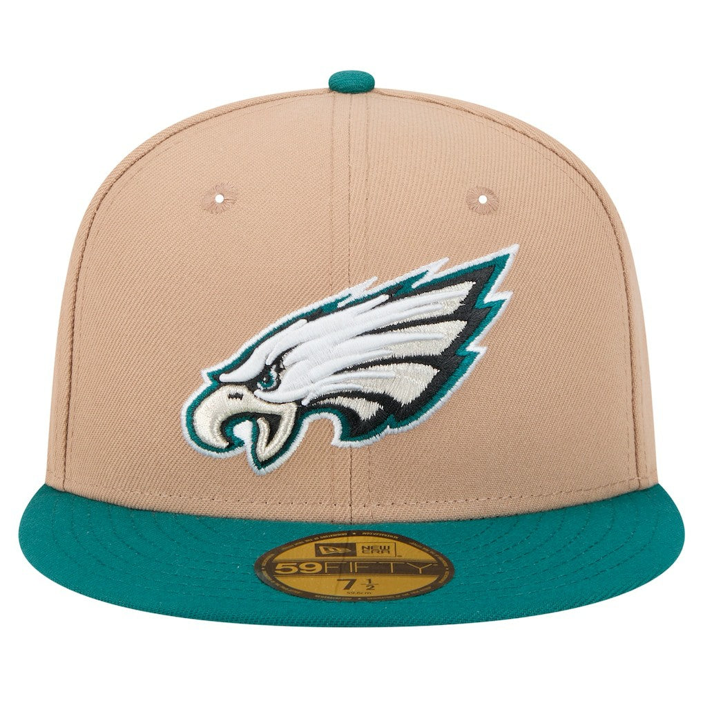Philadelphia Eagles New Era Logo Main 59FIFTY Fitted Hat