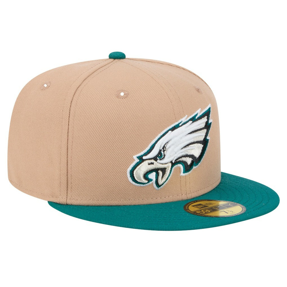 Philadelphia Eagles New Era Logo Main 59FIFTY Fitted Hat