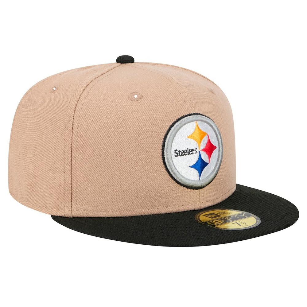 Pittsburgh Steelers New Era Logo Main 59FIFTY Fitted Hat