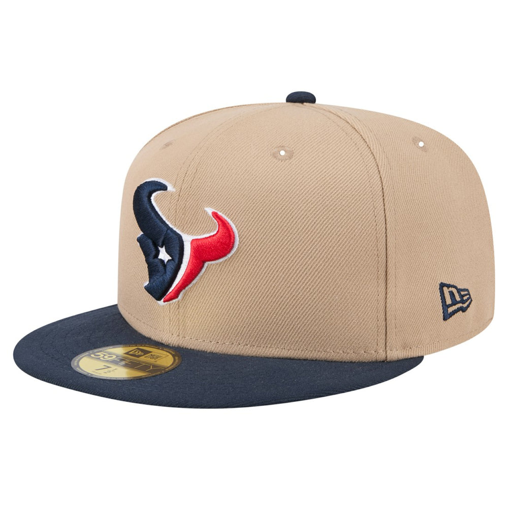 Houston Texans New Era Logo Main 59FIFTY Fitted Hat