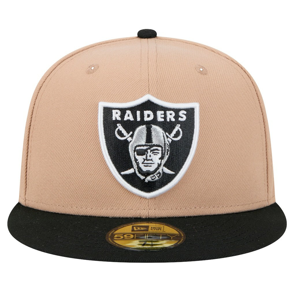 Las Vegas Raiders New Era Logo Main 59FIFTY Fitted Hat