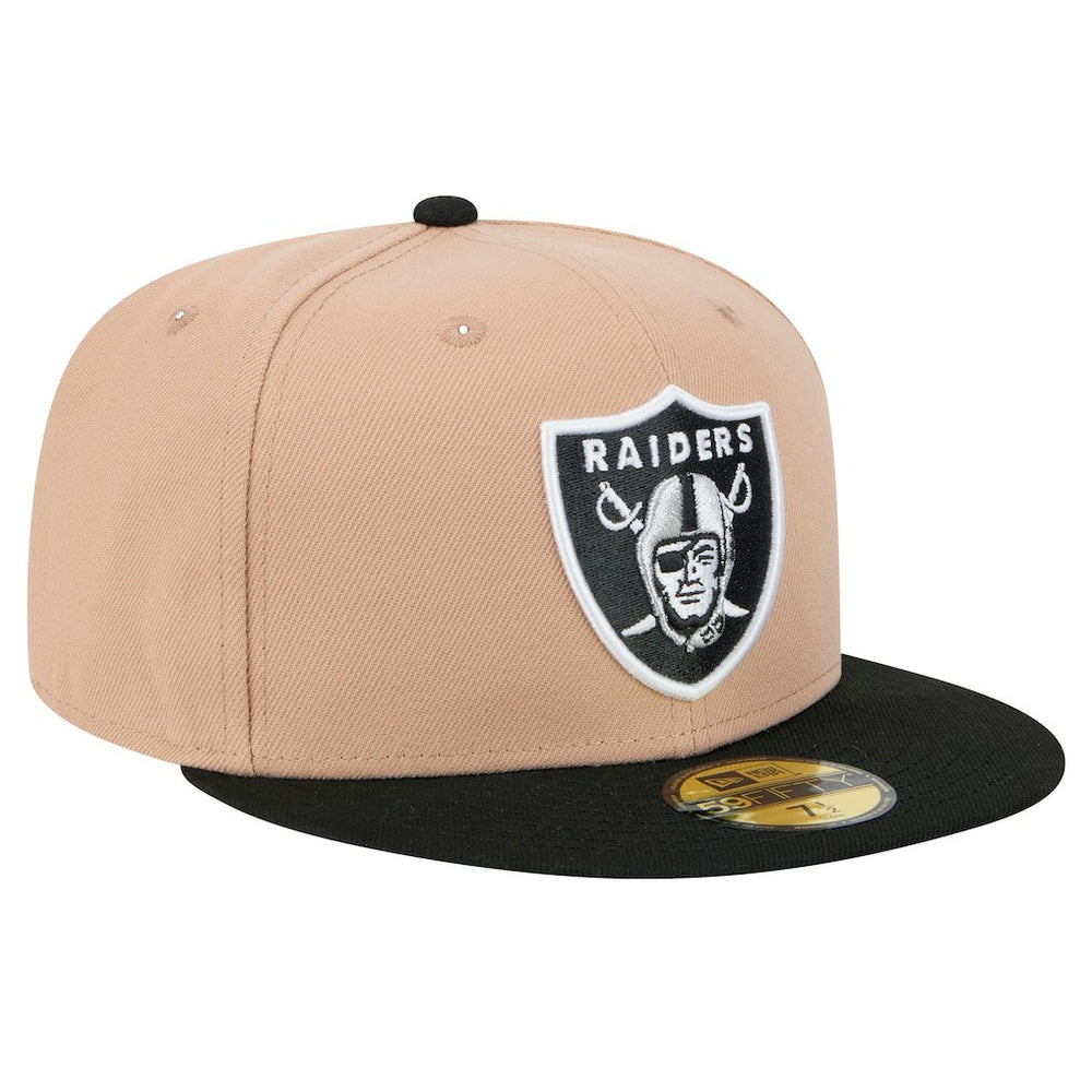 Las Vegas Raiders New Era Logo Main 59FIFTY Fitted Hat