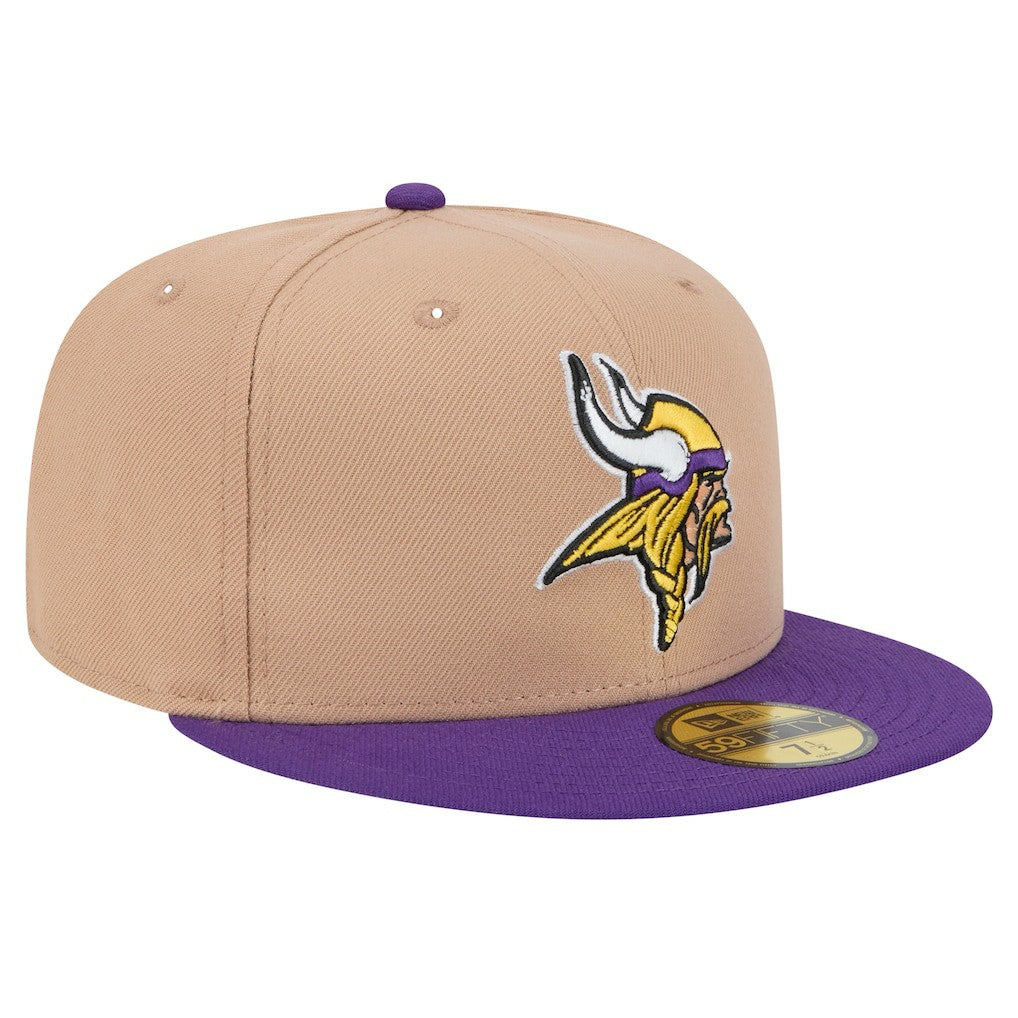 Minnesota Vikings New Era Logo Main 59FIFTY Fitted Hat