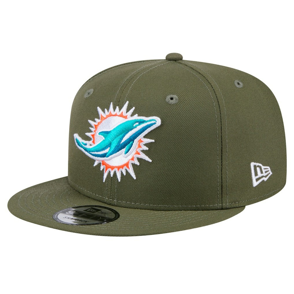 Miami Dolphins New Era Main 9FIFTY Snapback Hat