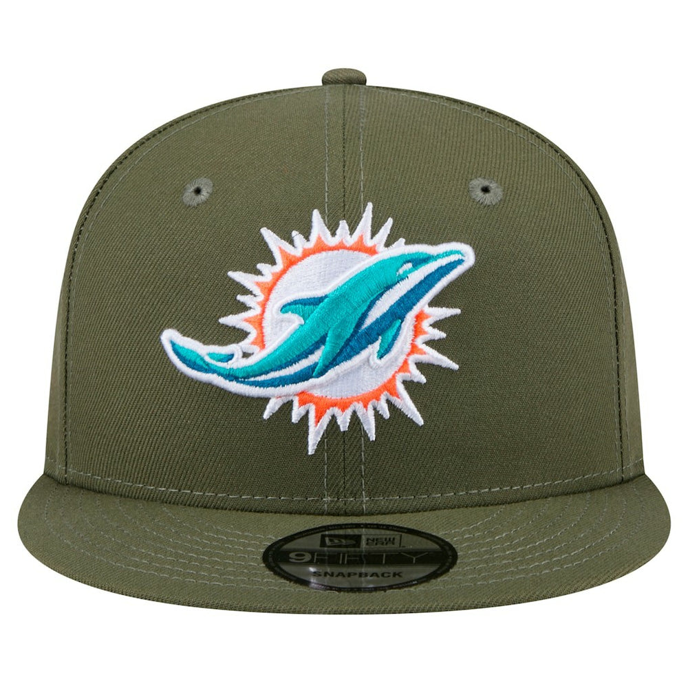 Miami Dolphins New Era Main 9FIFTY Snapback Hat