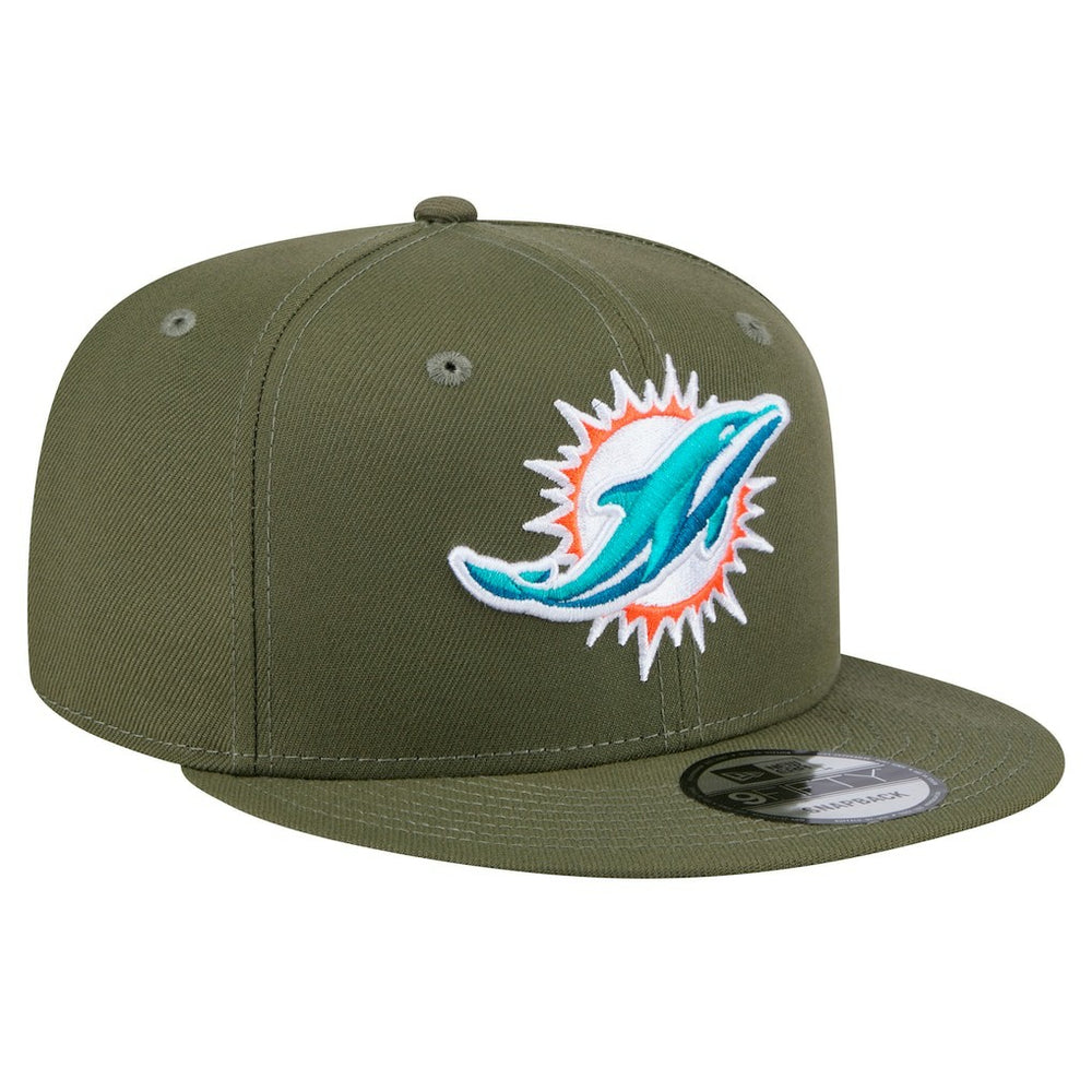 Miami Dolphins New Era Main 9FIFTY Snapback Hat