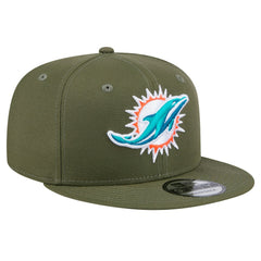 Miami Dolphins New Era Main 9FIFTY Snapback Hat