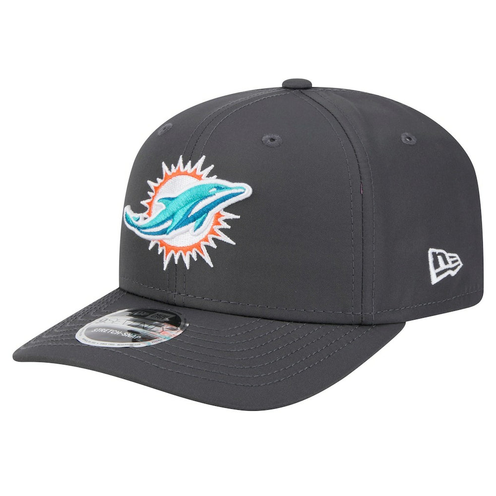 Miami Dolphins New Era Main 9SEVENTY Stretch-Snap Hat