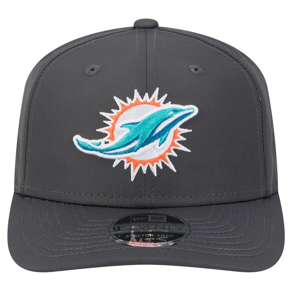 Miami Dolphins New Era Main 9SEVENTY Stretch-Snap Hat