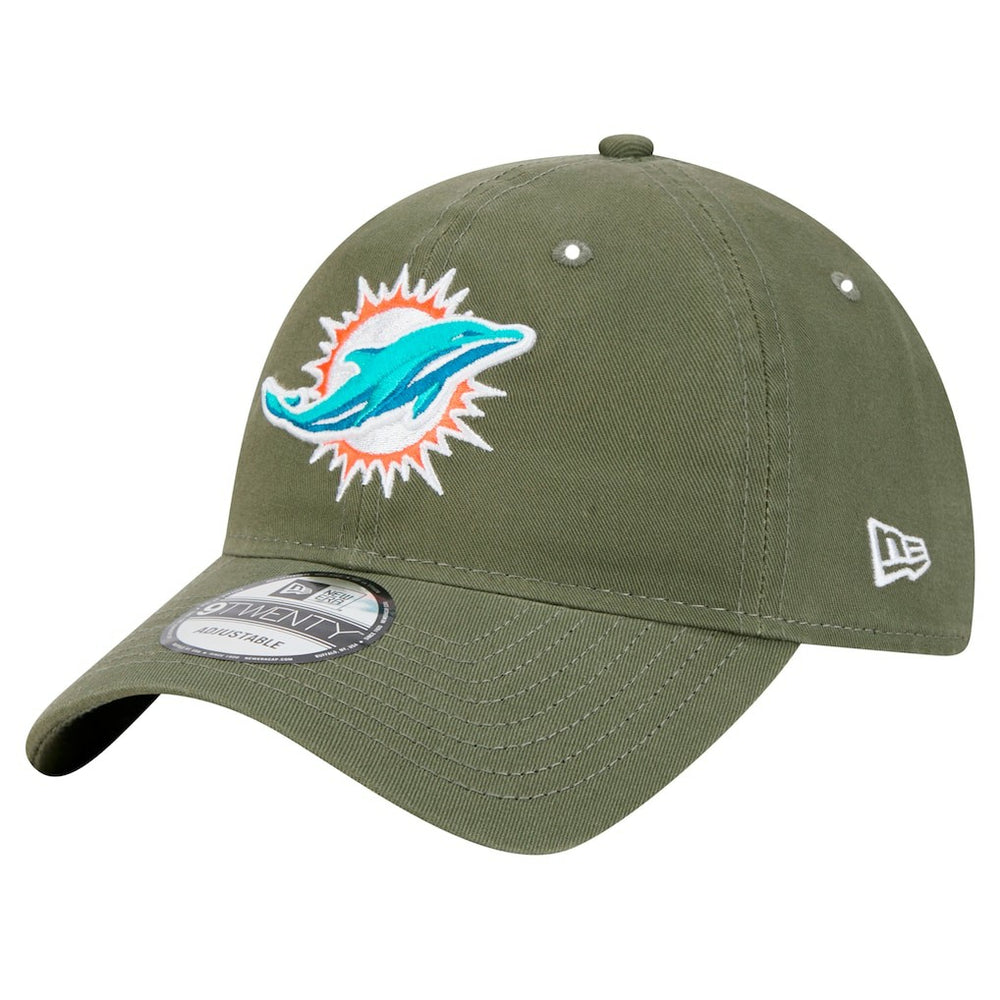 Miami Dolphins New Era Main 9TWENTY Adjustable Hat