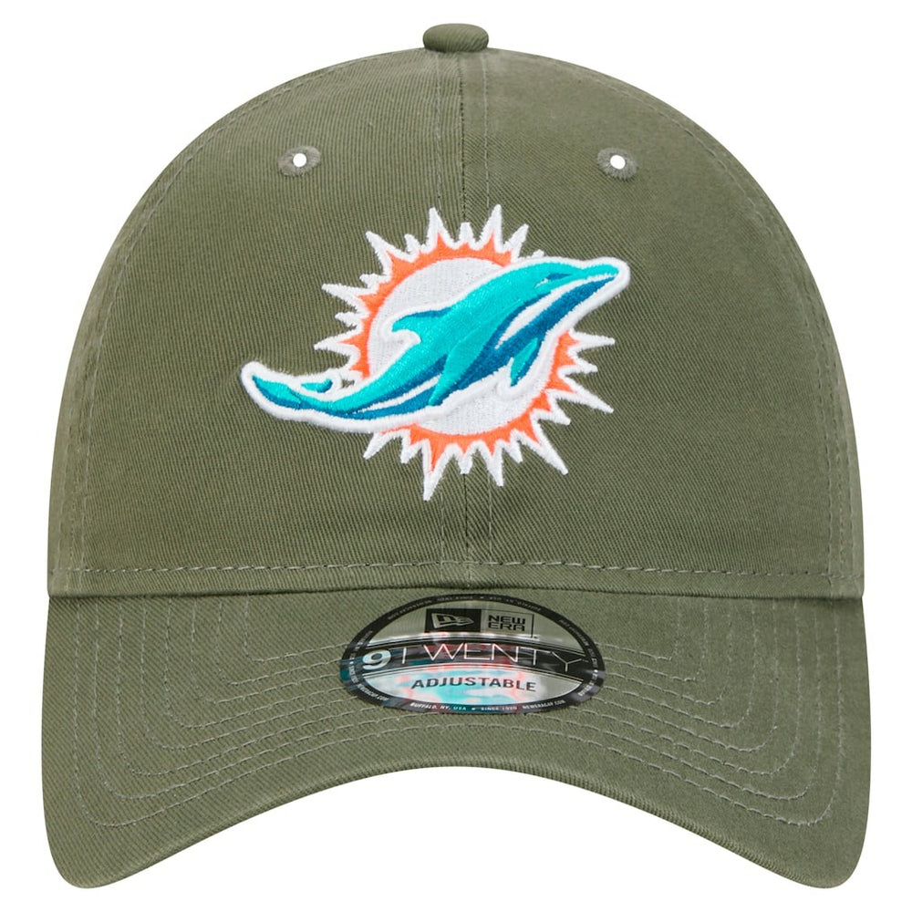 Miami Dolphins New Era Main 9TWENTY Adjustable Hat