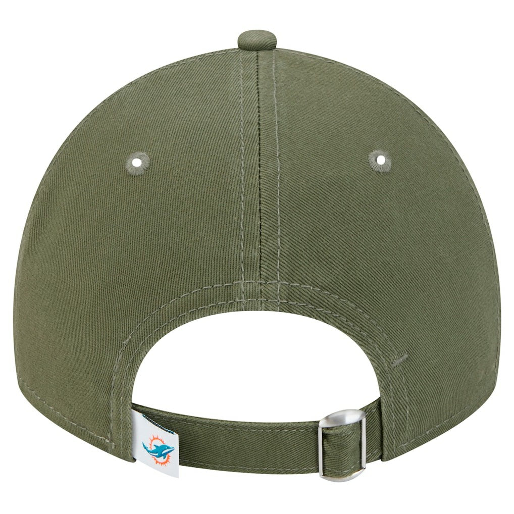 Miami Dolphins New Era Main 9TWENTY Adjustable Hat