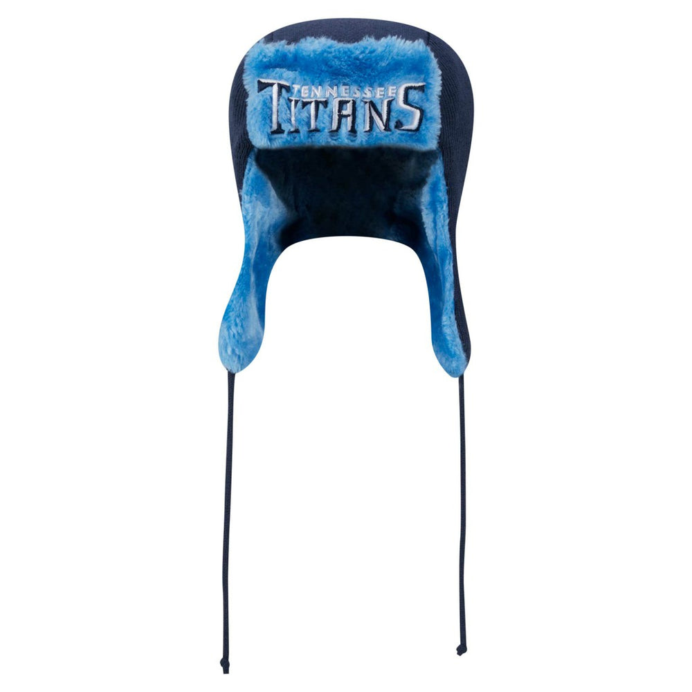 Tennessee Titans New Era Helmet Head Trapper Knit Hat