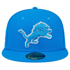 Detroit Lions New Era Main Side Patch 59FIFTY Fitted Hat