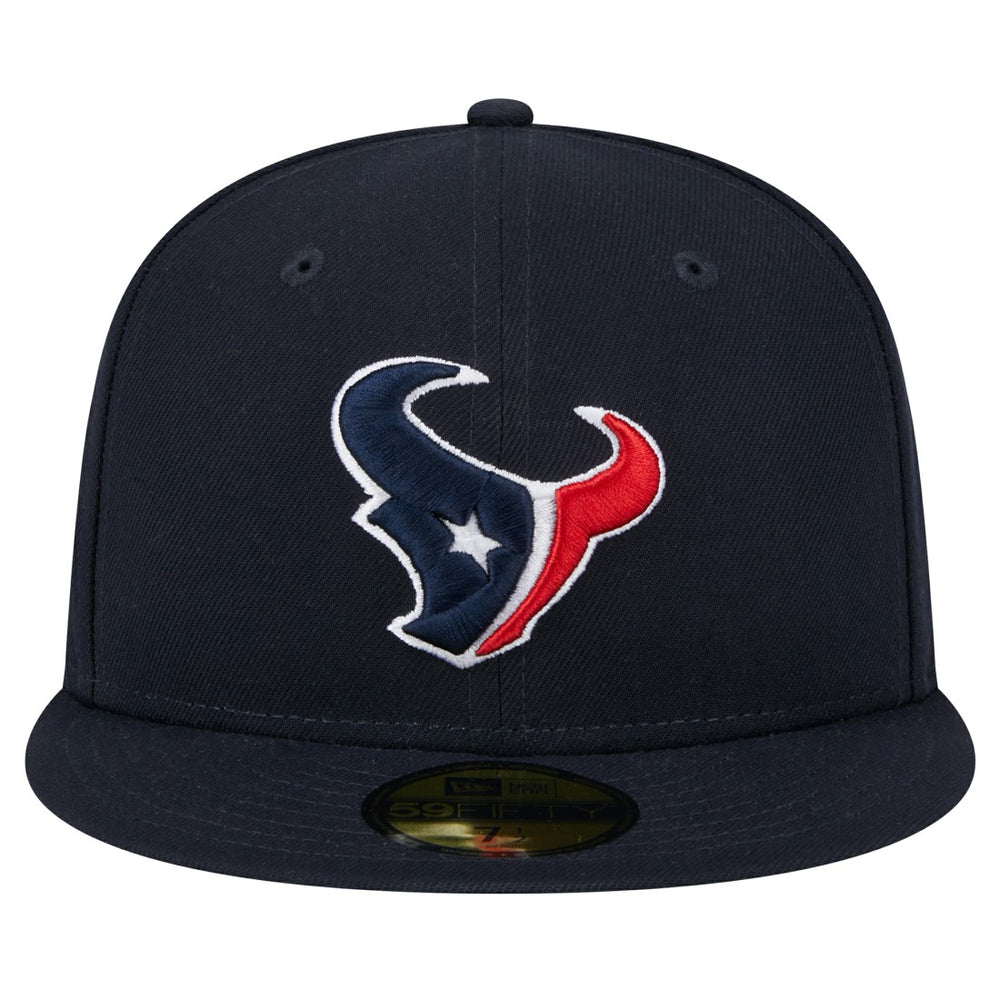 Houston Texans New Era Main Side Patch 59FIFTY Fitted Hat