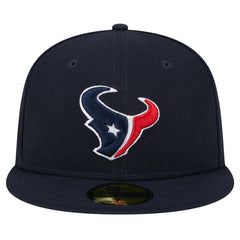 Houston Texans New Era Main Side Patch 59FIFTY Fitted Hat