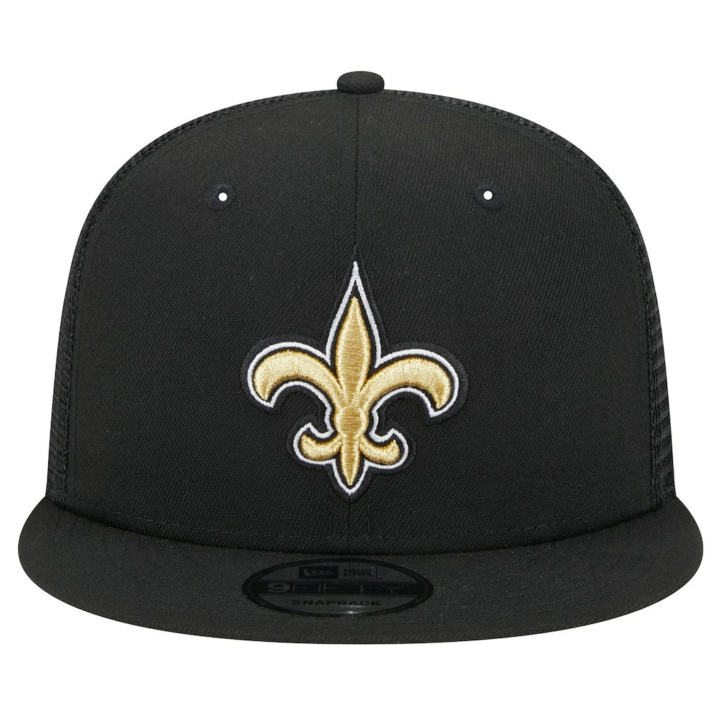 New Orleans Saints New Era Main Trucker 9FIFTY Snapback Hat