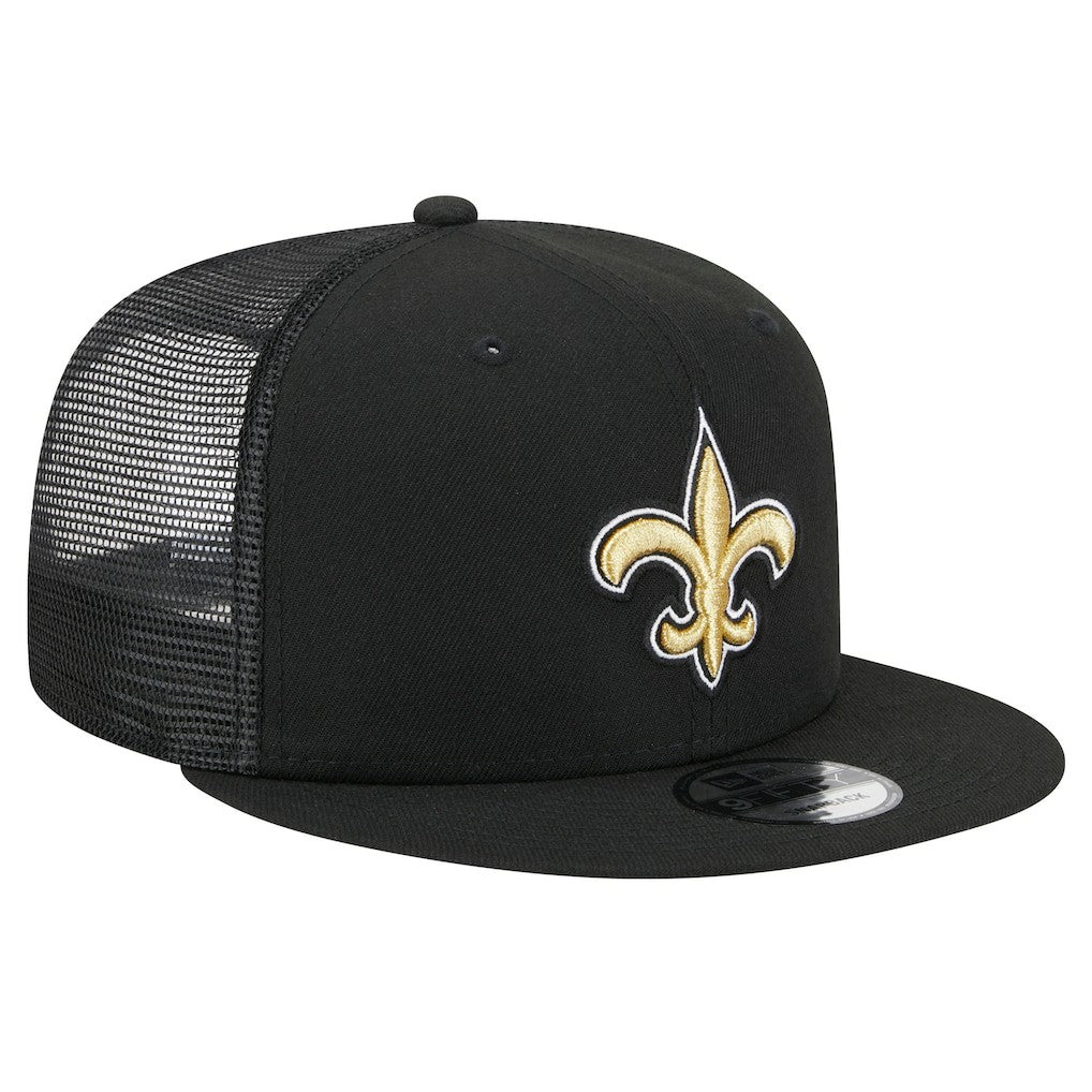 New Orleans Saints New Era Main Trucker 9FIFTY Snapback Hat