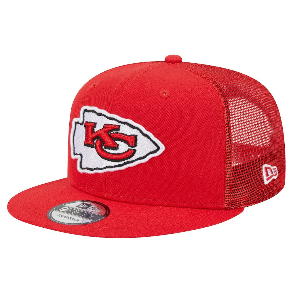 Kansas City Chiefs New Era Main Trucker 9FIFTY Snapback Hat