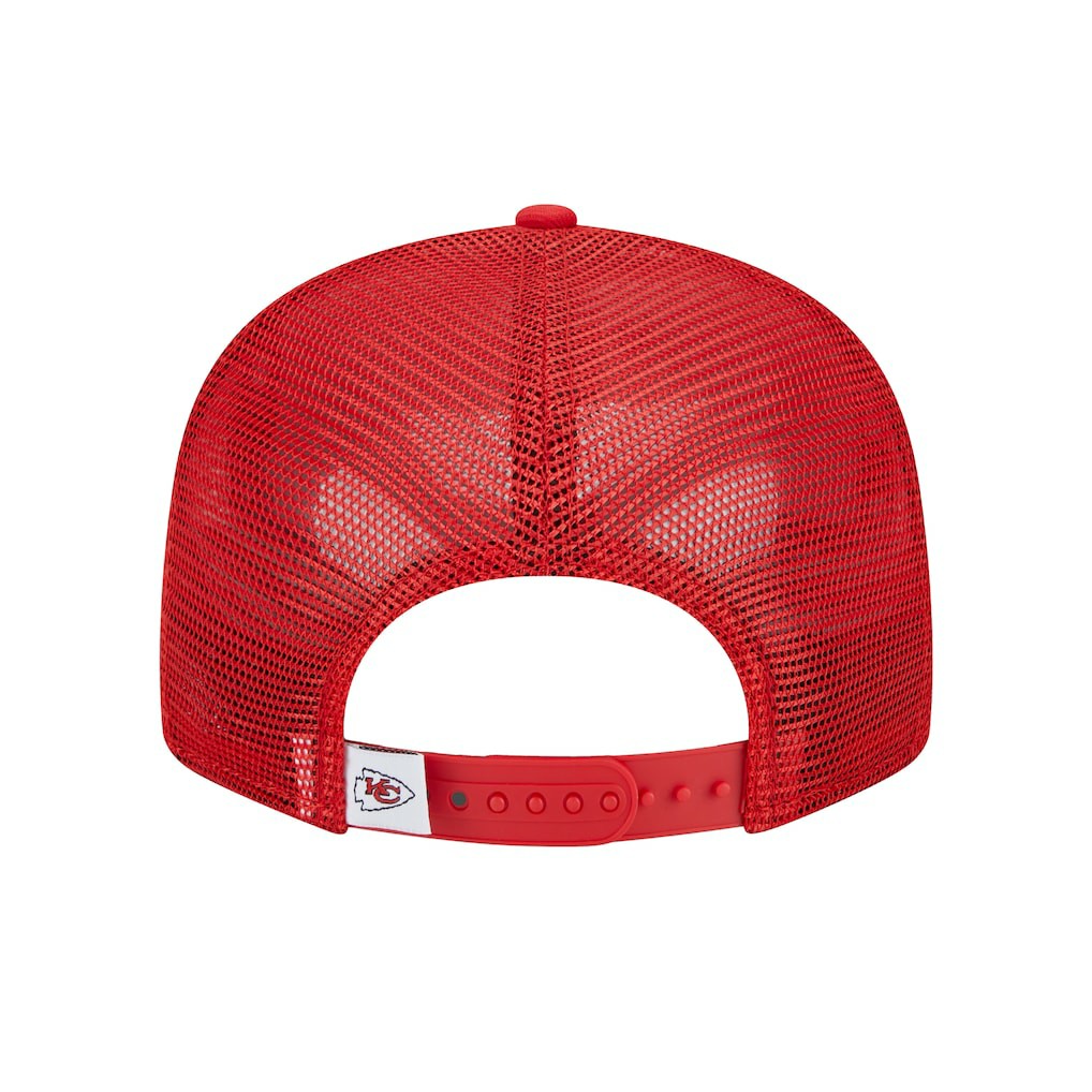 Kansas City Chiefs New Era Main Trucker 9FIFTY Snapback Hat